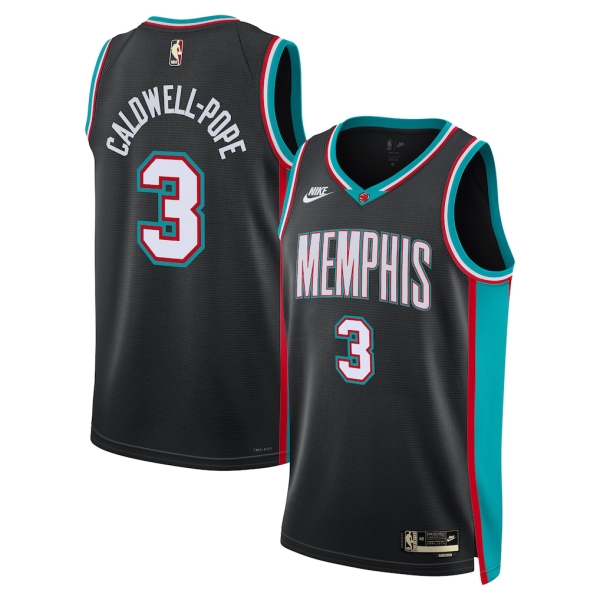 Memphis Grizzlies Trikot Kentavious Caldwell Pope Nike 2025-26 Classic Edition Schwarz Swingman - Herren Memphis Grizzlies Trikot Kentavious Caldwell Pope Nike 2025-26 Classic Edition Schwarz Swingman - Herren